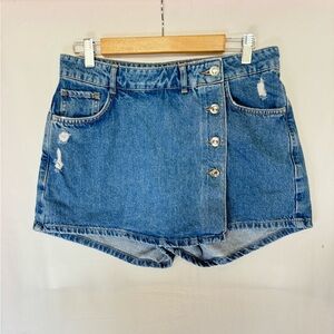 Zara Denim Skort